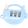 Metal Body 3 Digit Safety Padlock